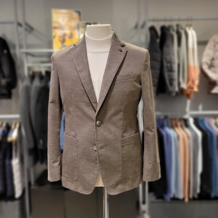 세퍼레이트 몰스킨 워싱 슬림핏 자켓