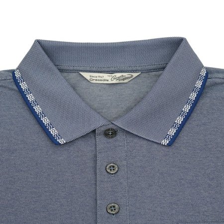 피케조직 투톤 자카드 요꼬 카라티