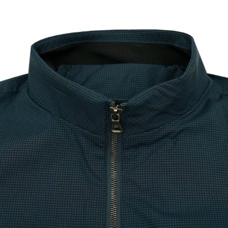 모노 패턴 프린트 점퍼