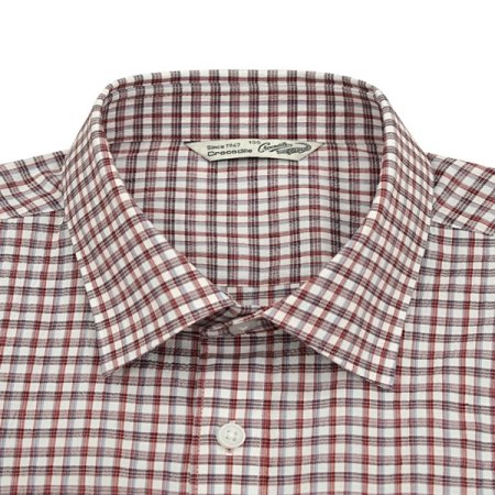 선염 써커 체크 긴팔 남방