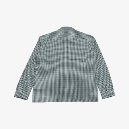 선염 써커 체크 긴팔 남방