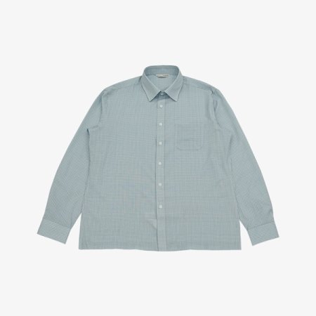 기능성 마이크로 체크 캐주얼 남방