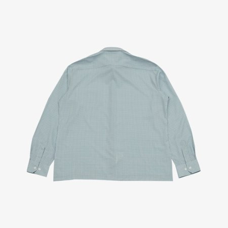 기능성 마이크로 체크 캐주얼 남방