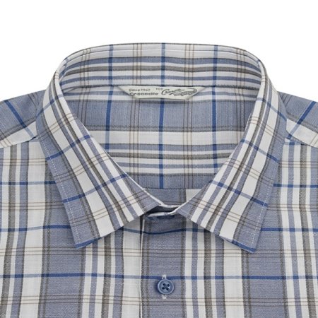 리넨 써커 체크 긴팔 남방