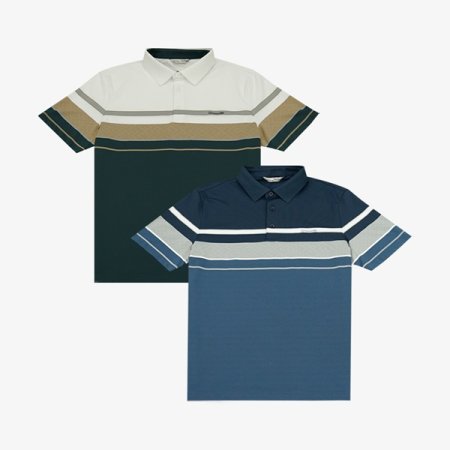 앞판조직 포인트 카라 티셔츠