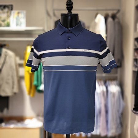 앞판조직 포인트 카라 티셔츠