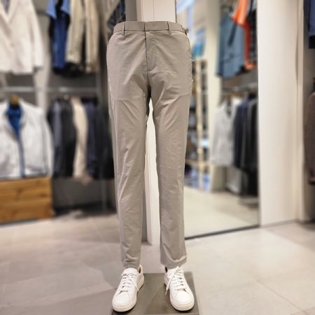 여름 캐주얼 와샤 면 팬츠