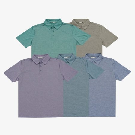 나일론 냉감 기능성 반팔 카라티