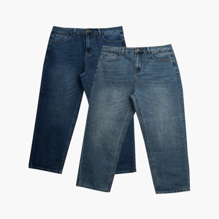 루즈핏 캐주얼 데님 팬츠