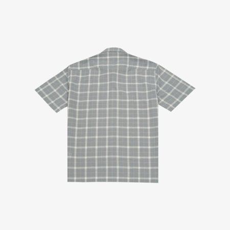 윈도우 체크 반팔 남방