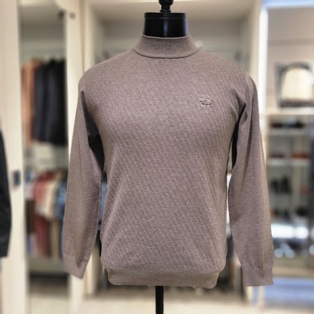 사산 조직 하프 터들 니트