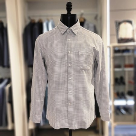 가을 기모 멀티 체크 셔츠