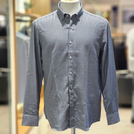 체크패턴 간절기 캐주얼 셔츠