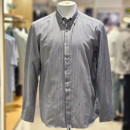 스트라이프 간절기 캐주얼셔츠