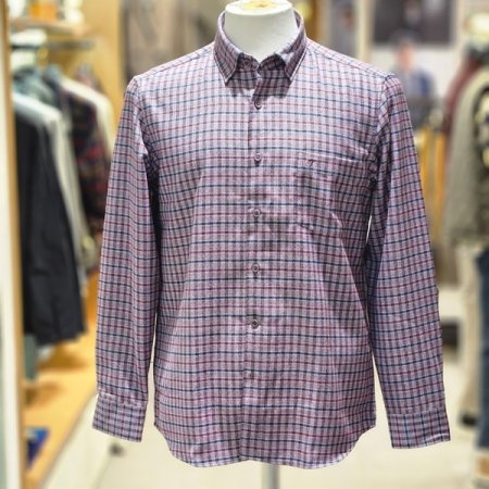 멀티체크 포켓형 포멀 캐주얼셔츠