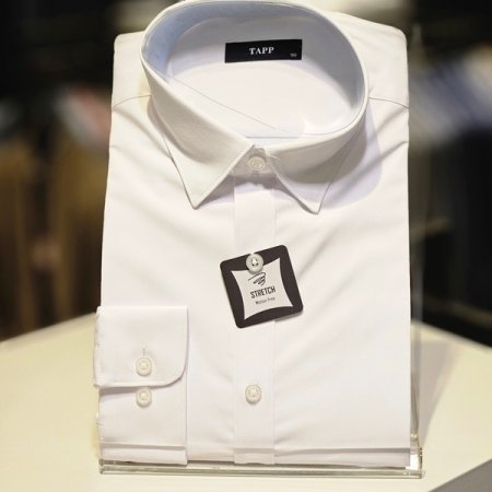 폴리레이온 슬림 솔리드드레스셔츠