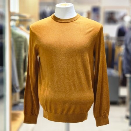 워셔블 솔리드 라운드니트