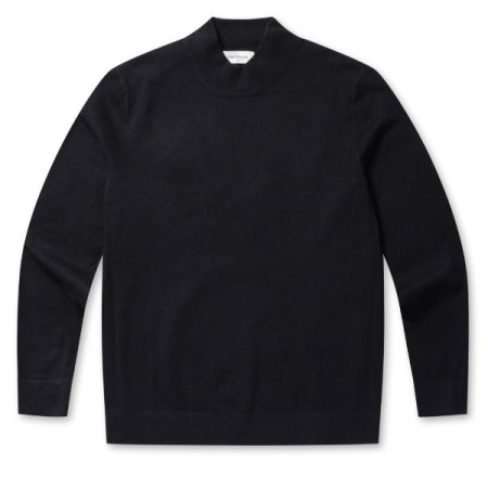 코오롱패션 워셔블하프 터틀넥 심플니트