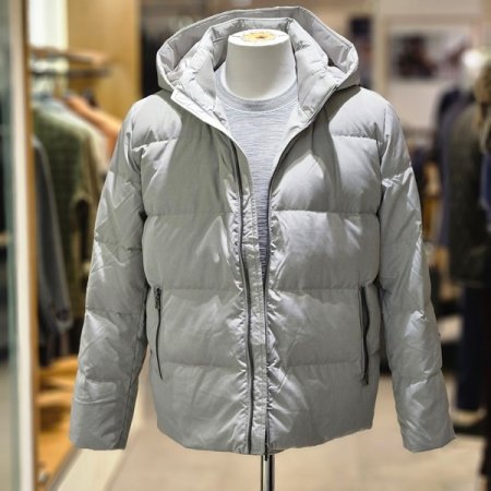 후드 탈부탈 덕다운 숏패딩 점퍼