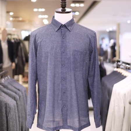 남성 봄 남방 에어홀 캐주얼셔츠