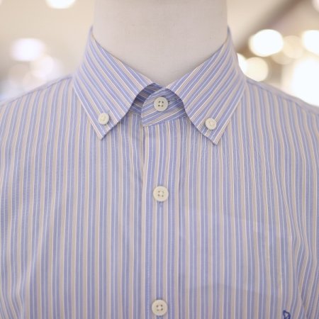 남성 봄 스트라이프 남방 캐주얼셔츠