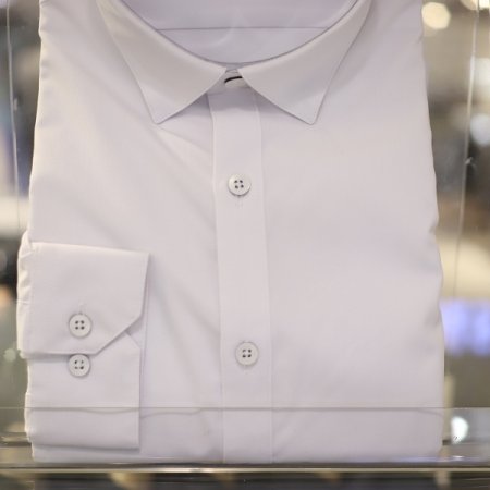 남성 솔리드 기본 스판 와이셔츠