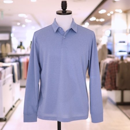 남성 기능성원단 긴팔 카라티셔츠