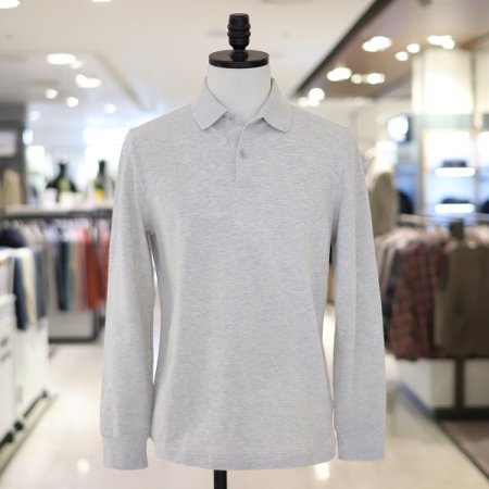 남성 면100 긴팔카라티셔츠