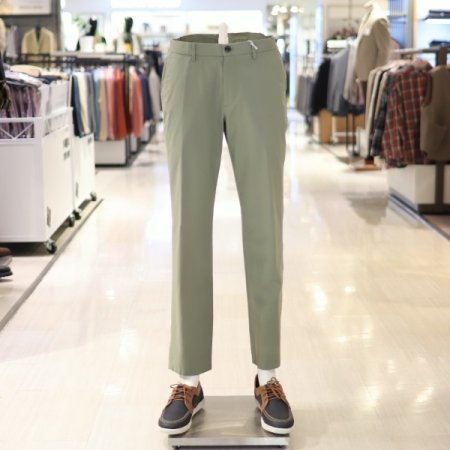 남성 봄 사이드밴딩 캐주얼 면바지