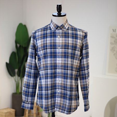 남성 여름 마혼방 린넨 캐주얼셔츠