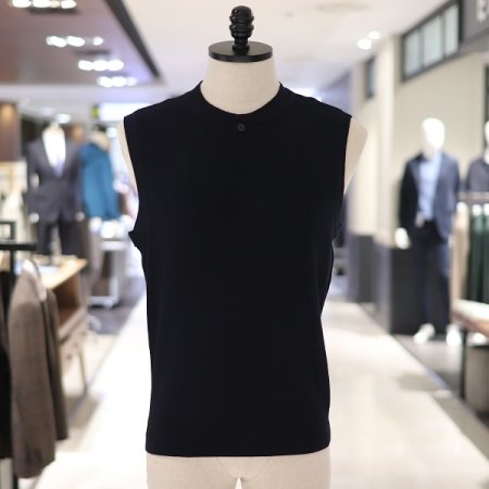 트레몰로 남성 헨리넥 니트조끼 베스트