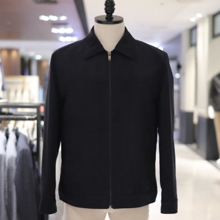 트레몰로 남성 스탠다드핏 간절기 베이직 스웨이드 점퍼