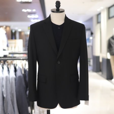 트레몰로 남성 간절기 스탠다드핏 기본 블랙자켓