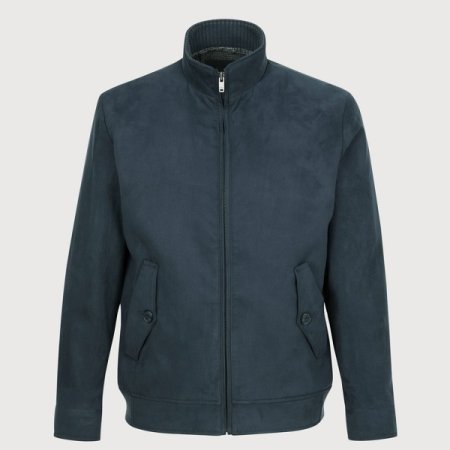 남성 스웨이드 헤링턴 모혼방 점퍼