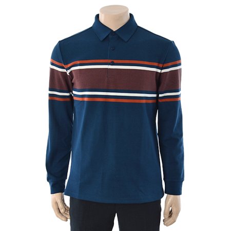 긴팔카라티셔츠