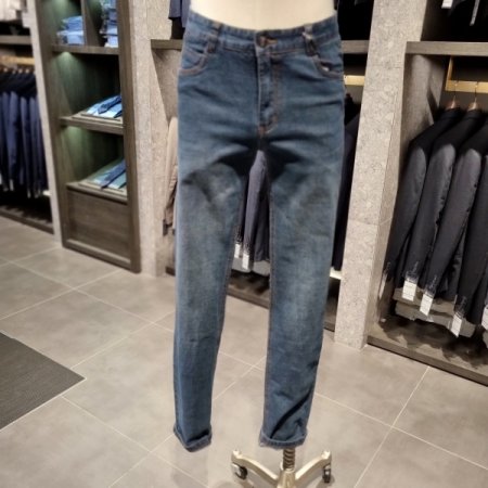 보스렌자FW케주얼스판데님팬츠