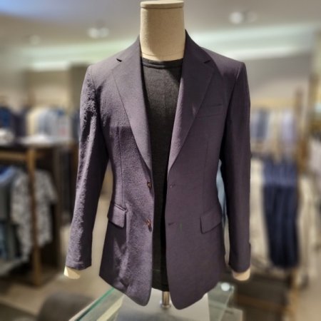 캐주얼챠콜셋업자켓