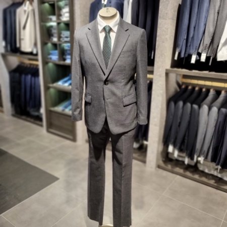 FW프리미엄카키잔체크정장