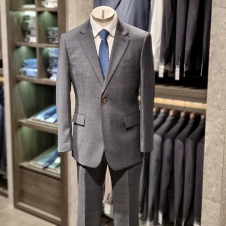 FW챠콜글렌체크정장