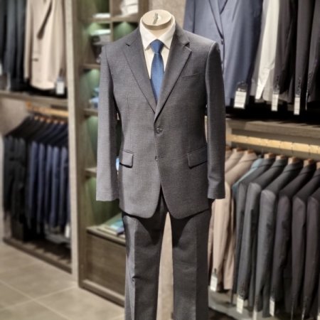 FW프리미엄챠콜잔체크정장