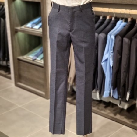 챠콜글렌체크정장팬츠