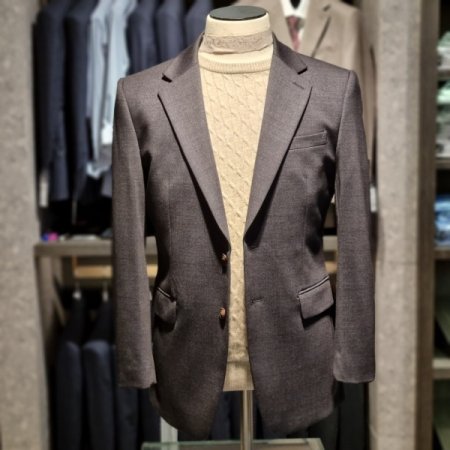 FW다크네이비체크저지잨켓