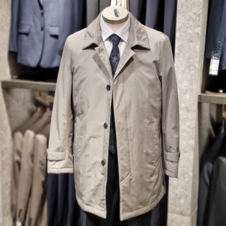 FW베이지구스내피탈부착트렌치코트