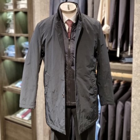 FW네이지구스조끼탈부착트렌치코트