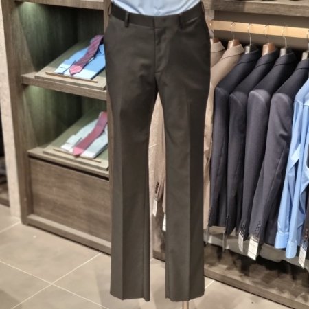 FW블랙솔리드정장팬츠