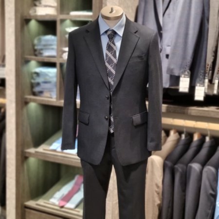 FW챠콜네이비솔리드정장