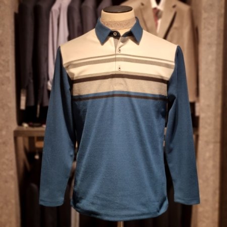 FW캐주얼다크블루카라티셔츠