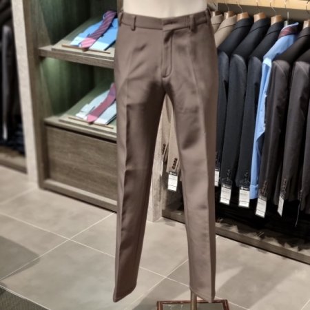 FW브라운스트레치밴드기모팬츠