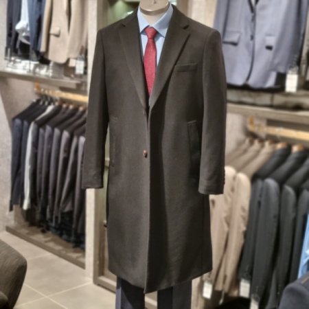 FW블랙체스터롱코트