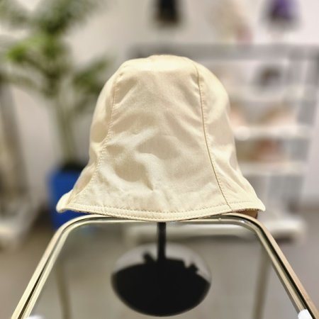 BE꽃 리본코튼벙거지모자